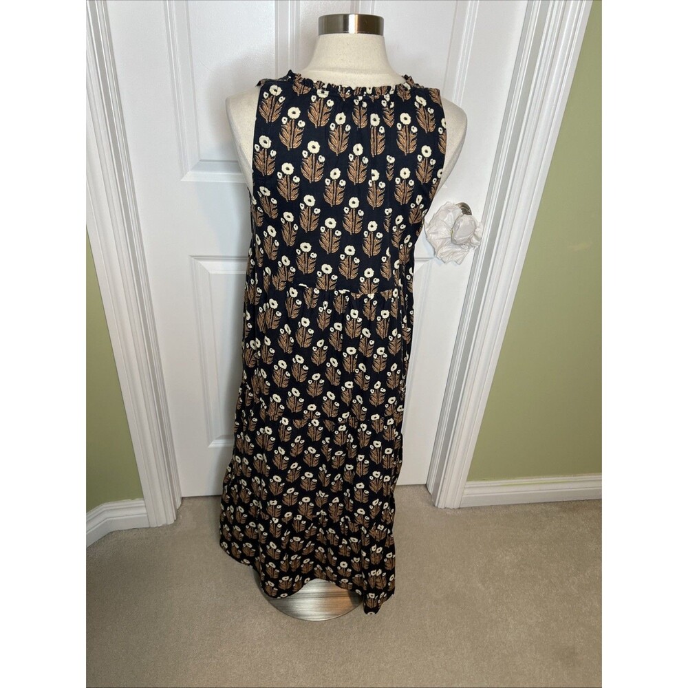TUCKERNUCK Maxi Dress Nightly Daisy Salted Paloma Caftan Boho Peasant Women’s S - Picture 7 of 10